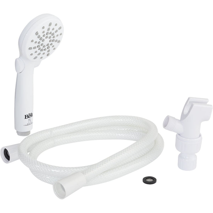 Home Impressions 2-Spray 1.8 GPM Handheld Shower, White