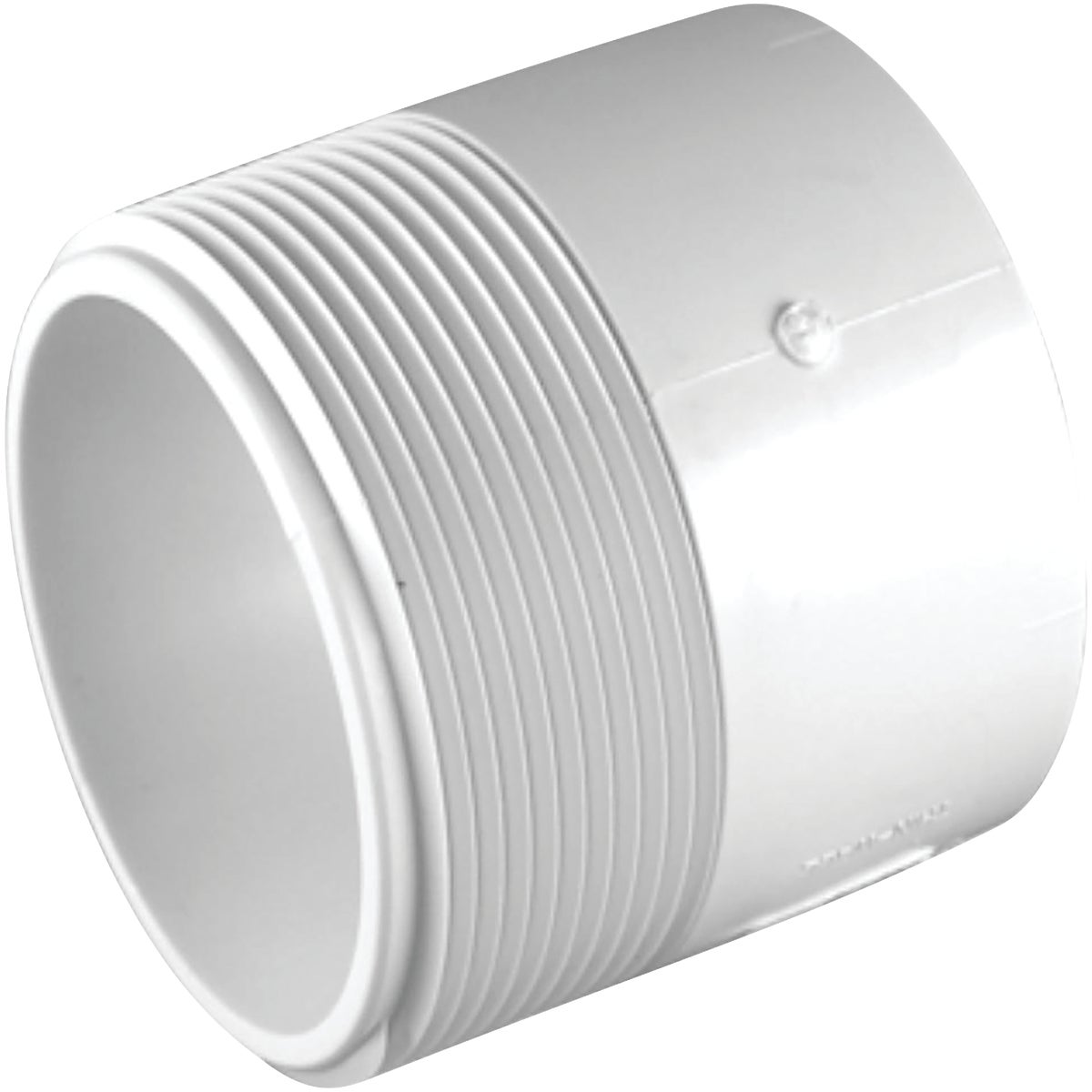 Charlotte Pipe 3 In. x 3 In. MIP Schedule 30 DWV Male Fitting PVC Adap ...