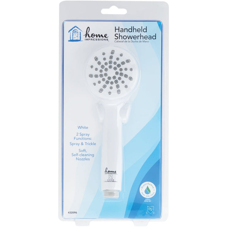 Do it Best 2-Spray 1.8 GPM Handheld Shower, White
