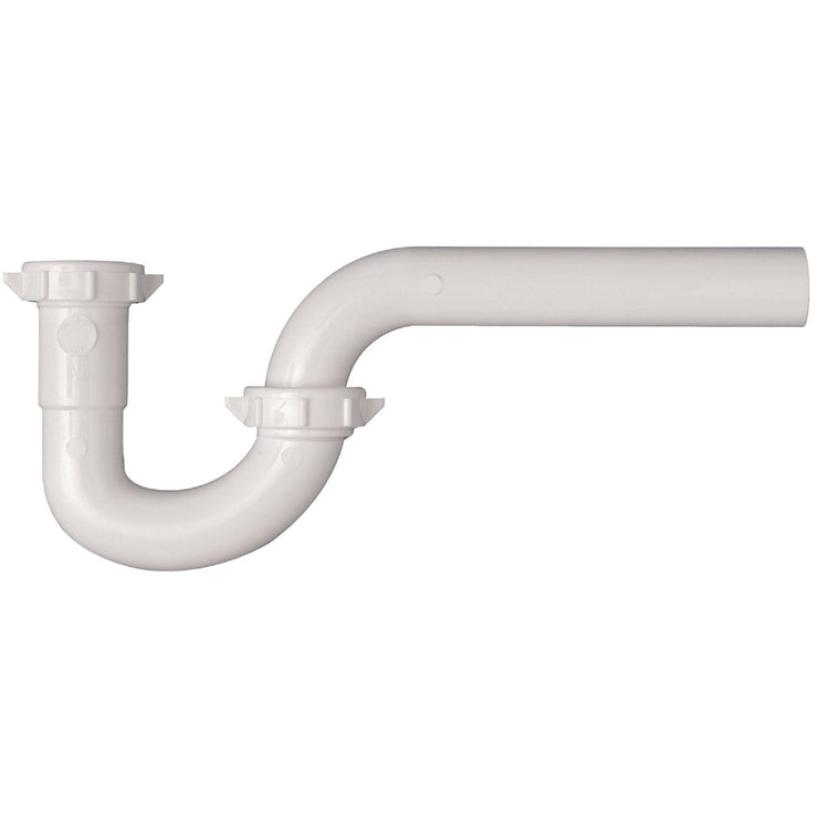 Do it 1-1/4 In. x 1-1/4 In. White Plastic P-Trap