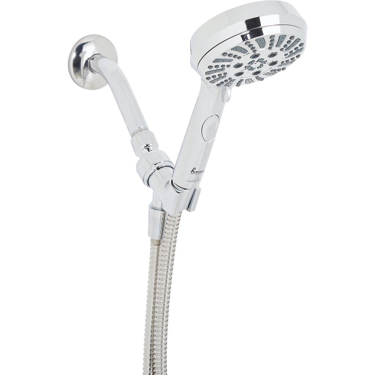 Home Impressions 6-Spray 1.8 GPM Handheld Shower, Chrome