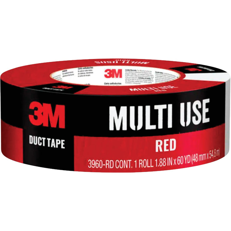 3M 1.88 In. x 60 Yd. Colored Duct Tape, Red