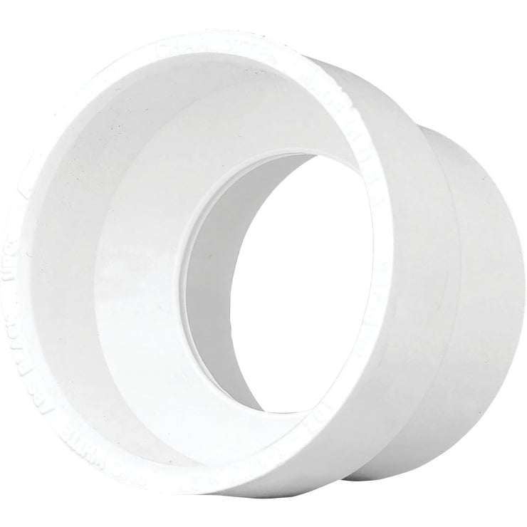 Charlotte Pipe 2 In. SPG x 1-1/2 In. Hub Schedule 40 DWV Reducing PVC Bushing