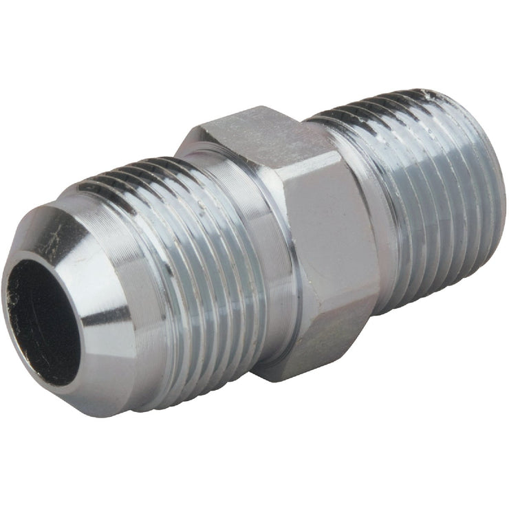 Dormont 5/8 In. OD Flare x 1/2 In. MIP (tapped 3/8 In. FIP) Brass Adapter Gas Fitting