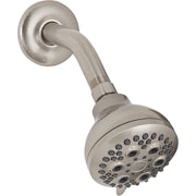 Home Impressions 5-Spray 1.8 GPM Fixed Showerhead, Brushed Nickel