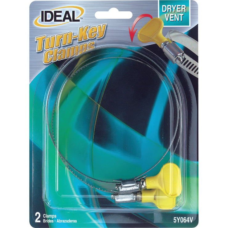 Ideal 2-1/2 In. To 4-1/2 In. 316 Stainless Steel Duct Clamp