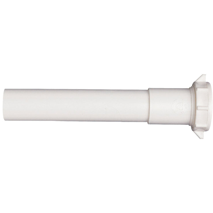Do it 1-1/4 In. x 12 In. White Plastic Extension Tube