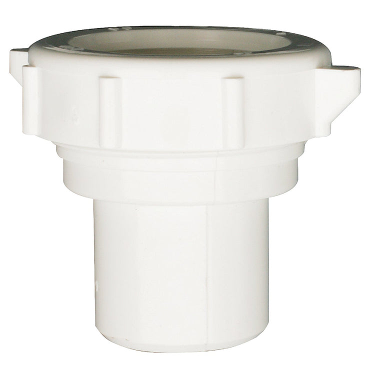 Do it 1-1/2 In. x 1-1/4 In. Plastic Slip Joint Drain Adapter