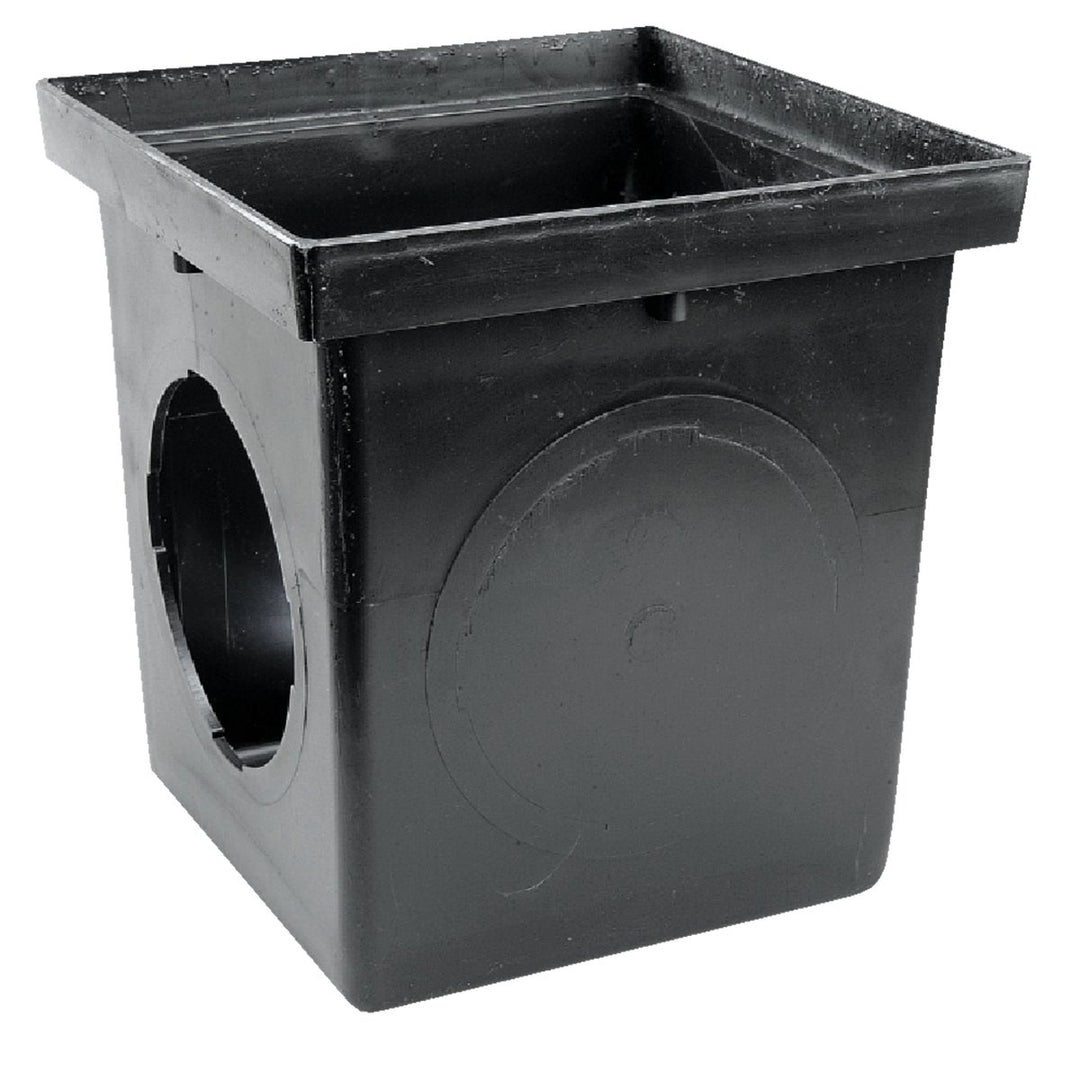 NDS 12 In. x 12 In. Black Square Catch Basin – Hemlock Hardware