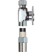 Do it 1/2 In. CPVC x 3/8 In. Compression Quarter Turn Straight Valve
