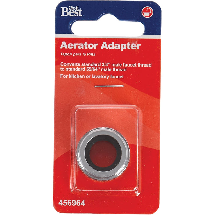 Do it 3/4" x 27-Male to 55/64" x 27 Small Aerator Faucet Adapter