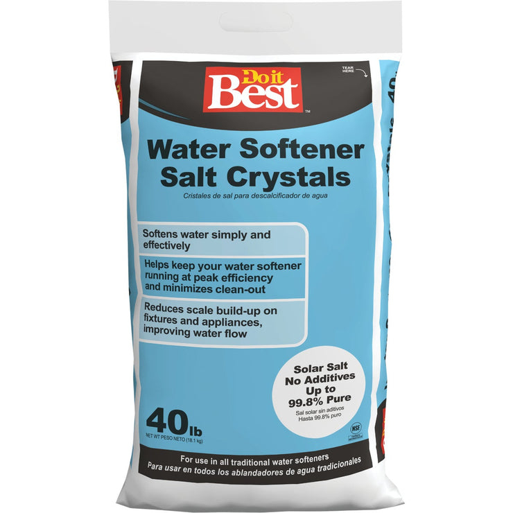 Do it Best 40 Lb. Extra-Coarse Water Softener Salt Crystals