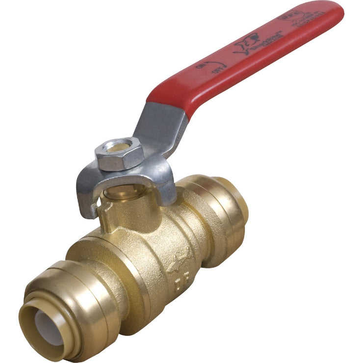 SharkBite 3/4 In. Brass Push-Fit Ball Valve