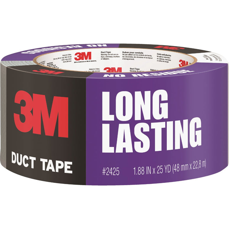 3M 1.88 In. x 25 Yd. Long Lasting Duct Tape, Gray