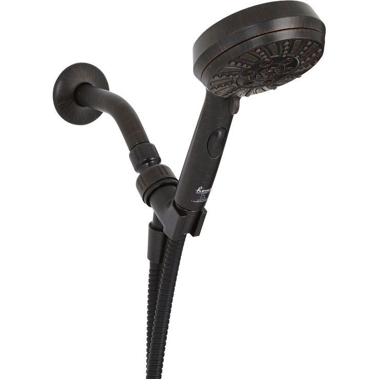 Home Impressions 6-Spray 1.8 GPM Handheld Shower, Oil-Rubbed Bronze