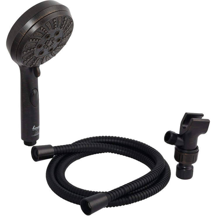 Home Impressions 6-Spray 1.8 GPM Handheld Shower, Oil-Rubbed Bronze