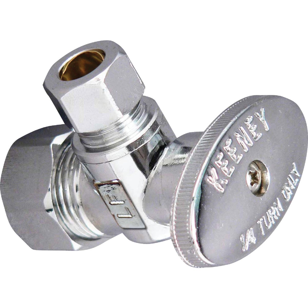 Do it 5/8 In. Coarse Thread Inlet by 3/8 In. OD out Quarter Turn Angle ...