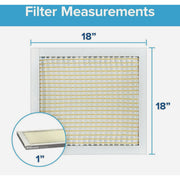 3M Filtrete 18 In. x 18 In. x 1 In. Basic Dust & Lint 300 MPR Furnace Filter