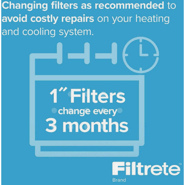3M Filtrete 12 In. x 20 In. x 1 In. Basic Dust & Lint 300 MPR Furnace Filter