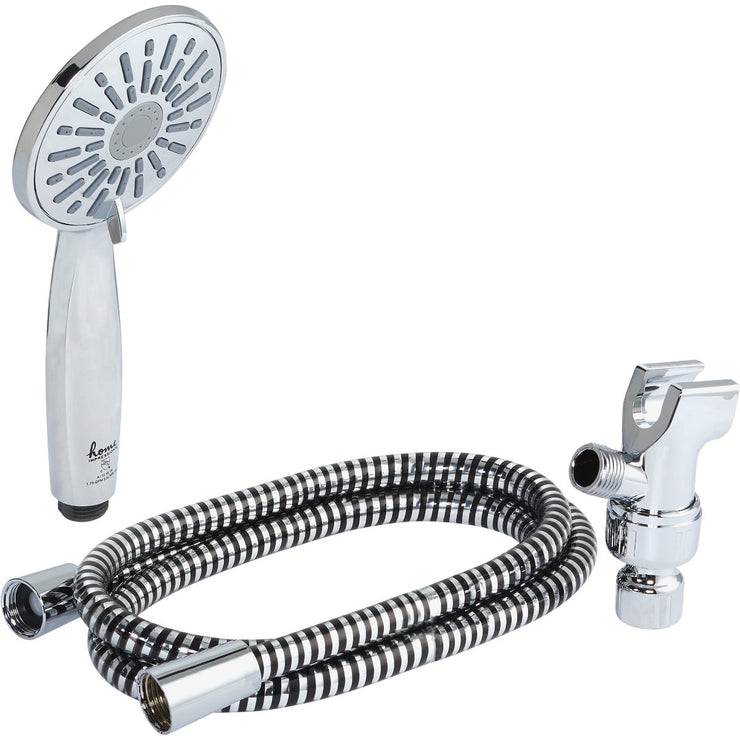Home Impressions 3-Spray 1.8 GPM Handheld Shower, Chrome