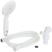 Home Impressions 3-Spray 1.8 GPM Handheld Shower, White