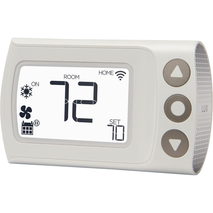 LUX Products CS1 WiFi Programmable White Digital Thermostat – Hemlock  Hardware