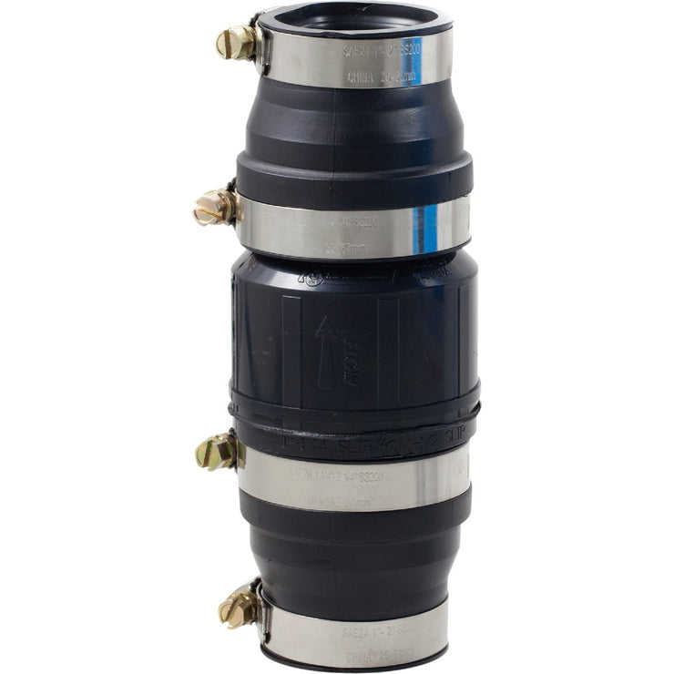 Drainage Industries 1-1/4 In. ABS In-Line Sump Pump Check Valve