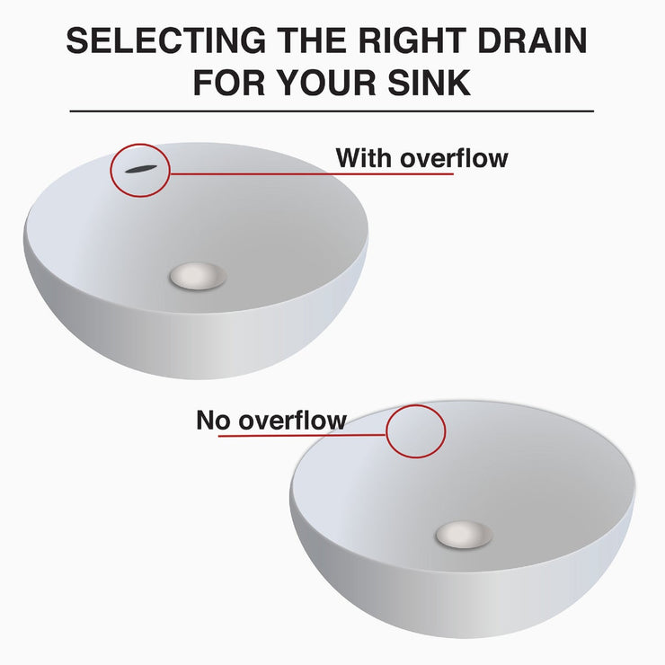 Keeney 1-1/4 In. Bronze Finished Brass Push Button Universal Bathroom Sink Drain Stopper