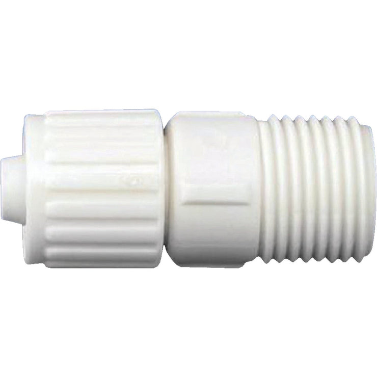 Flair-It 3/8 In. x 1/2 In. Poly Alloy Male Pipe Thread Adapter