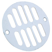 Do it 3-5/16 In. Chrome Grill Shower Drain Strainer