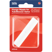Do it 1/2 In. x 3 In. Plastic Flange Nipple