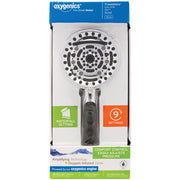 Oxygenics PowerMax 9-Spray 1.8 GPM Hand Held Shower, Chrome