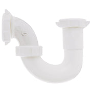 Do it 1-1/2 In. x 1-1/4 In. White Plastic Sink Trap