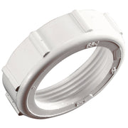 Do it 1-1/2 In. x 1-1/2 In. White Plastic Slip Joint Nut and Washer