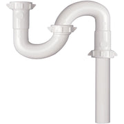 Do it 1-1/4 In. x 1-1/4 In. White Plastic S-Trap