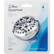Home Impressions 5-Spray 1.8 GPM Fixed Showerhead, Chrome