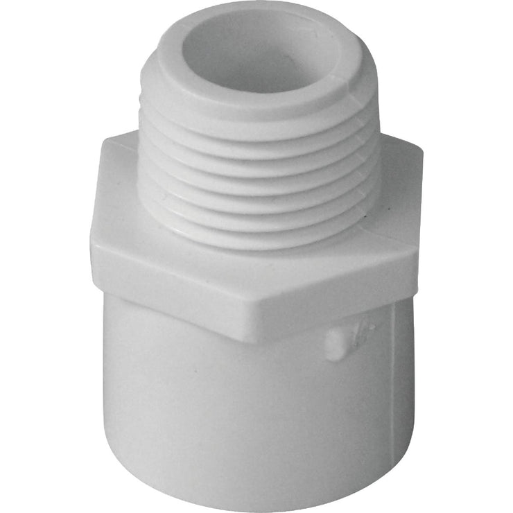 Charlotte Pipe 1-1/2 In. x 2 In. Schedule 40 Male PVC Adapter