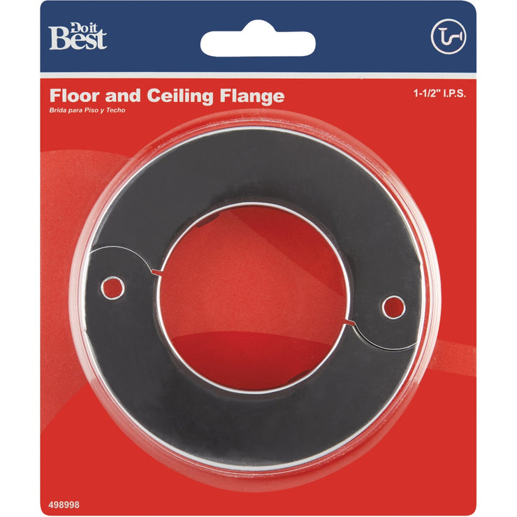 Do it Chrome-Plated 1-1/2 In. IPS Split Plate