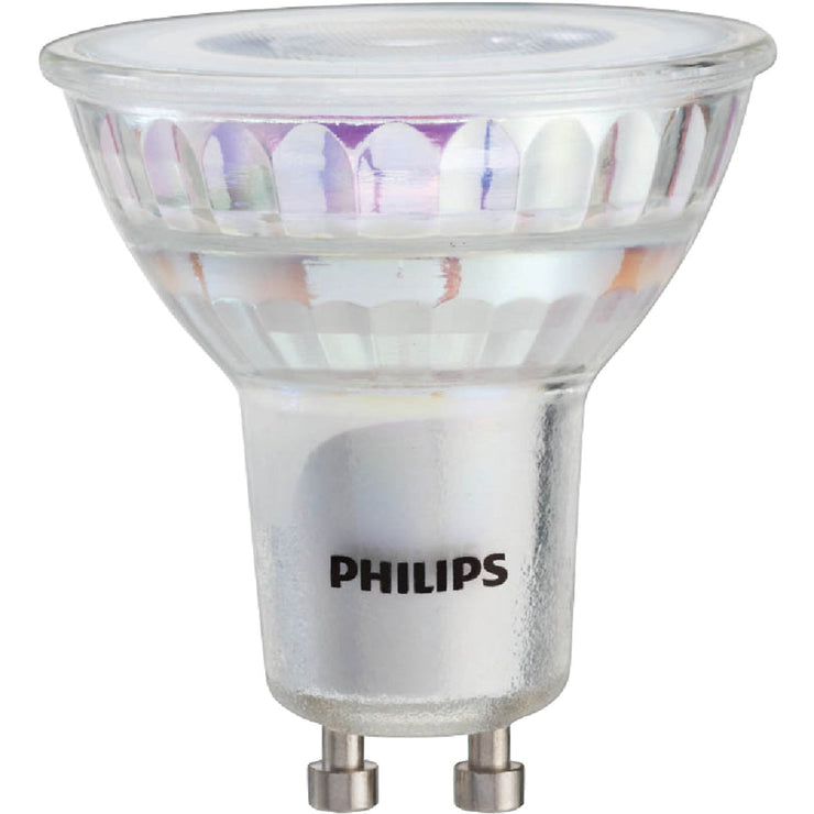 Philips 50W Equivalent Bright White MR16 GU10 Base LED Floodlight Light Bulb (3-Pack)