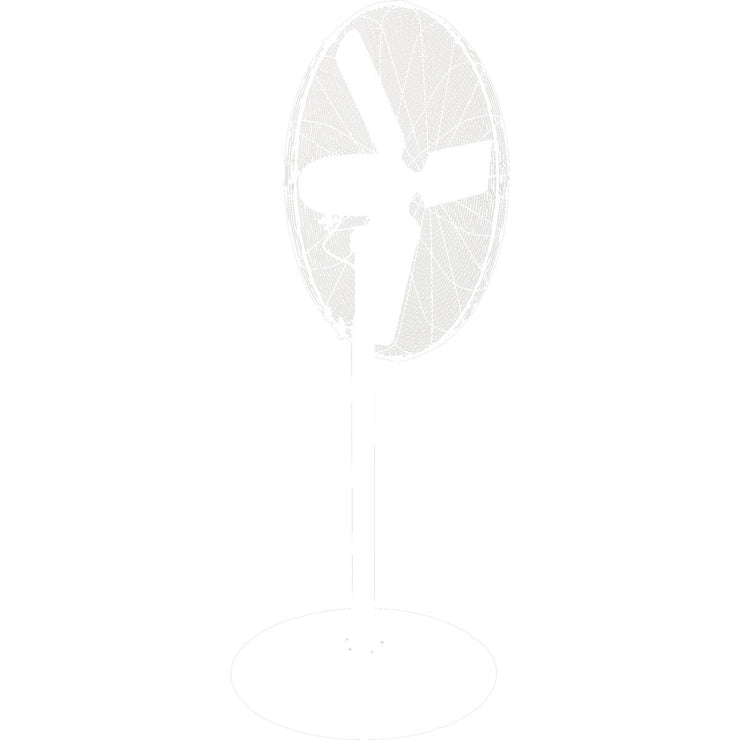 30 In. 2-Speed 60 In. to 78 In. H. Oscillating Pedestal Fan