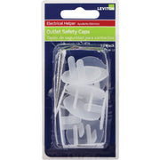 Leviton Clear Plastic Safety Outlet Plug (12-Pack)