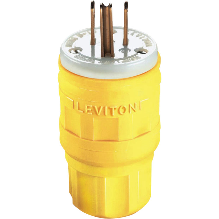 Leviton 15A 125V 3-Wire 2-Pole Wetguard Cord Plug