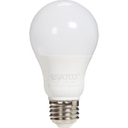 Satco 60W Equivalent Daylight A19 Medium LED Light Bulb (4-Pack)