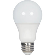 Satco 60W Equivalent Warm White A19 Medium LED Light Bulb (4-Pack)