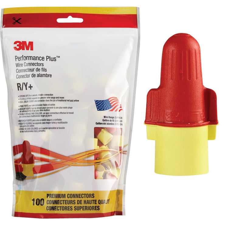 3M Performance Plus Medium Wire Connector (100-Pack)