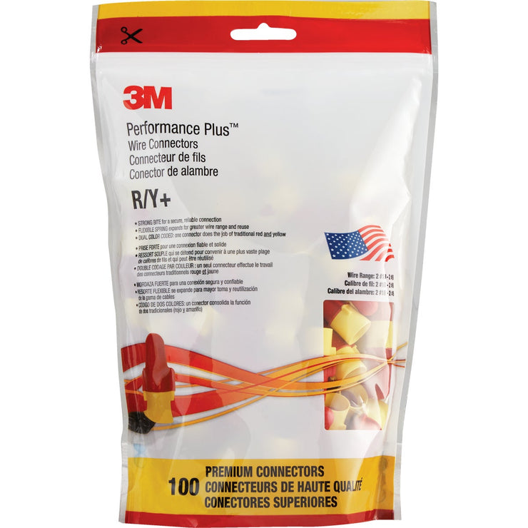 3M Performance Plus Medium Wire Connector (100-Pack)