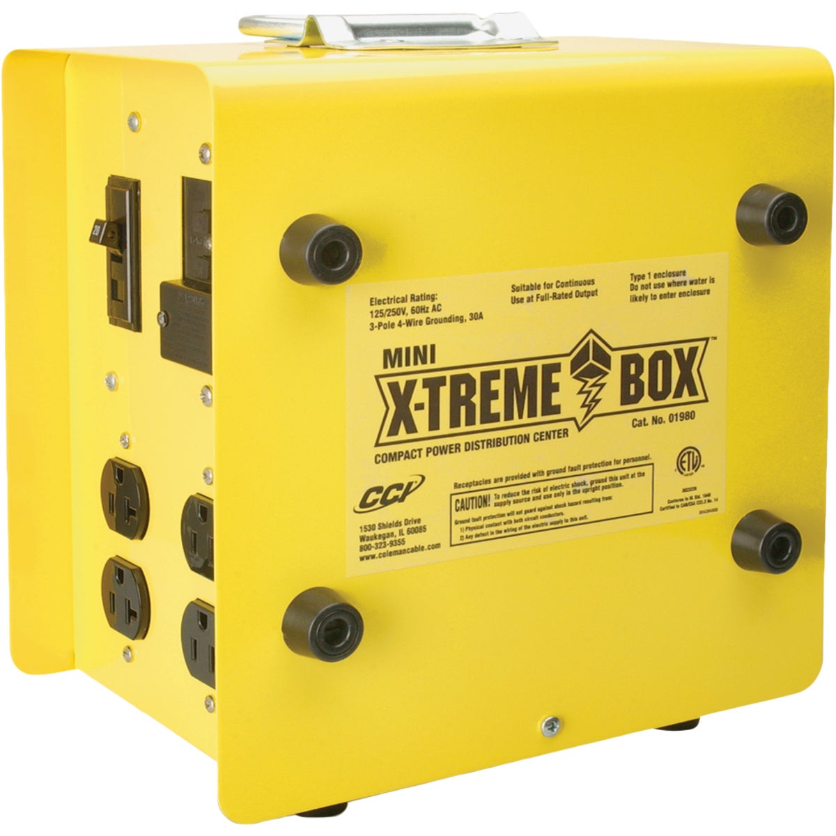 Southwire Mini XTreme Box 30A Generator Power Inlet Box Hemlock Hardware