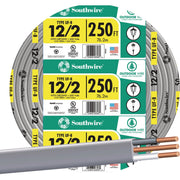Southwire 250 Ft. 12 AWG 2-Conductor UFW/G Electrical Wire