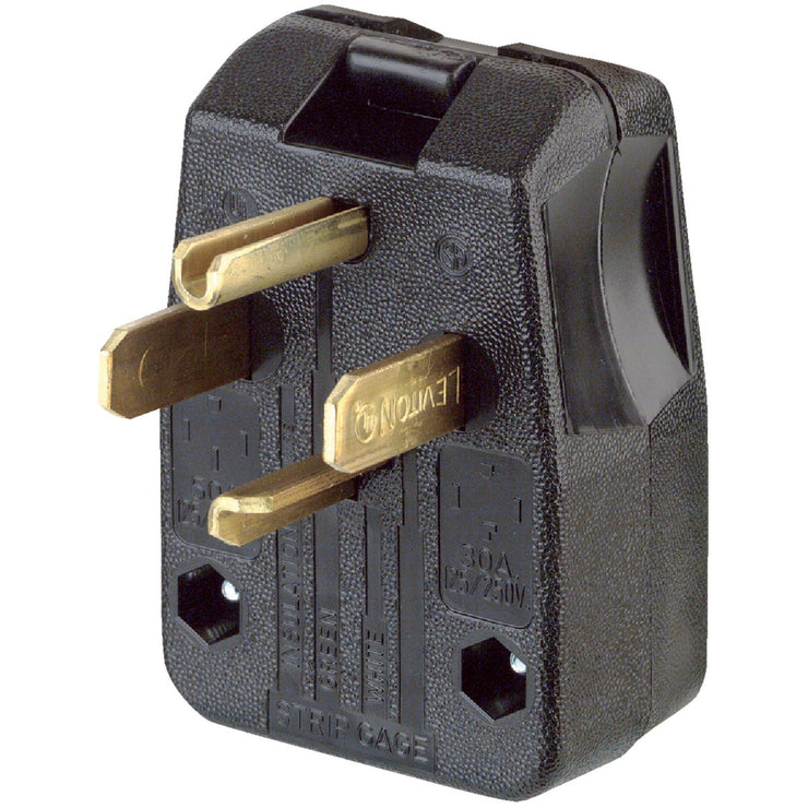 Leviton 30A/50A 125V/250V 4-Wire 3-Pole Dual Range/Dryer Power Plug
