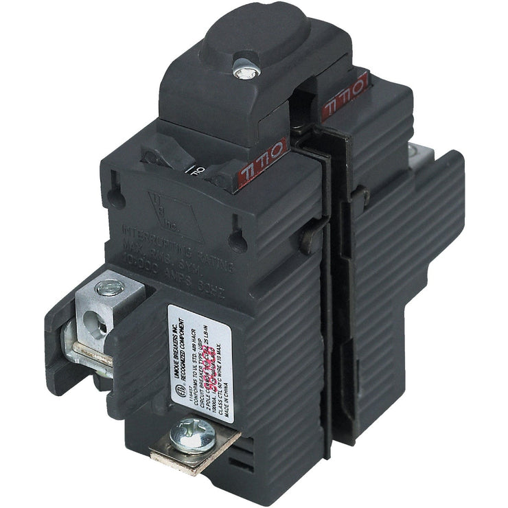 Connecticut Electric 20A Double-Pole Standard Trip Packaged Replacement Circuit Breaker For Pushmatic